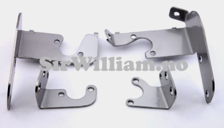 Braketter, sett, nivåsensorer