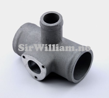 T-rør med bryterfeste