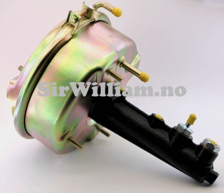 Bremsekraftforsterker med slavesylinder