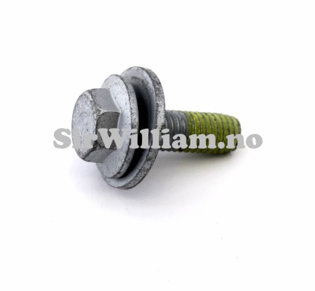 Skrue, med skive, M10 x 28mm