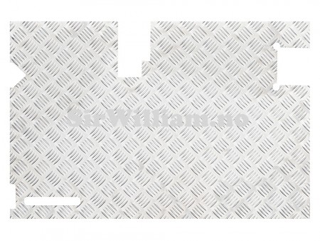 Plate, bakdør, med visker, tidlig