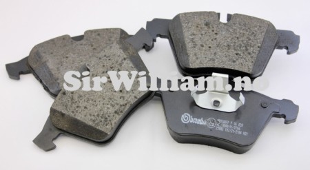 Bremseklosser, fram, sett, 355mm skive