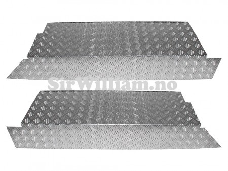 Sideplater, bak, 110 SW, par