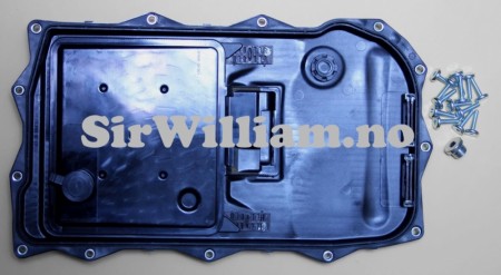 Bunnpanne med oljefilter