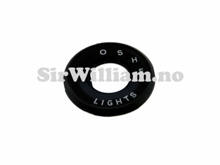 Indikatorskive, lysbryter, O.S.H.F